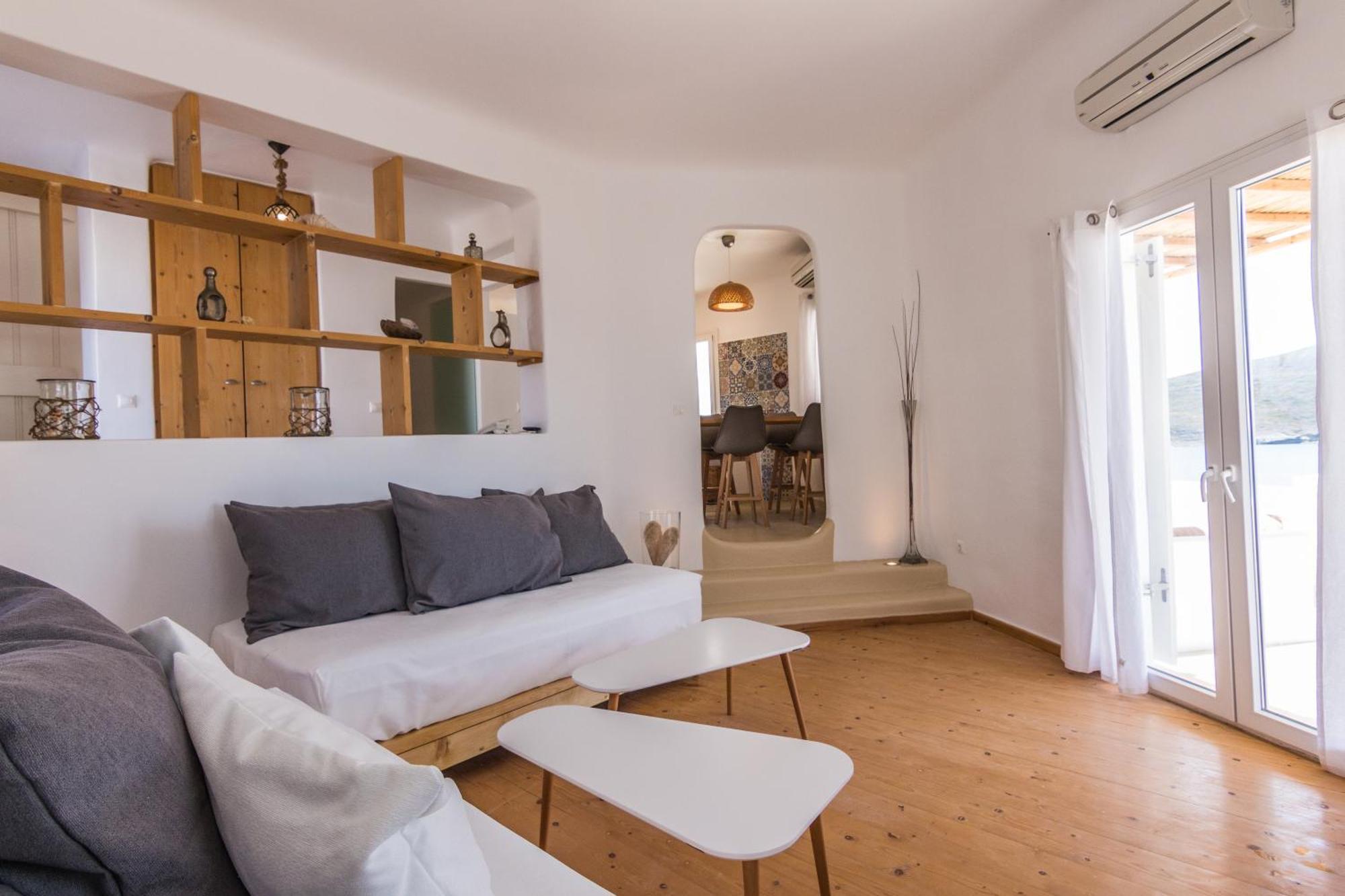 Salt Suites Milos Pollonia ภายนอก รูปภาพ