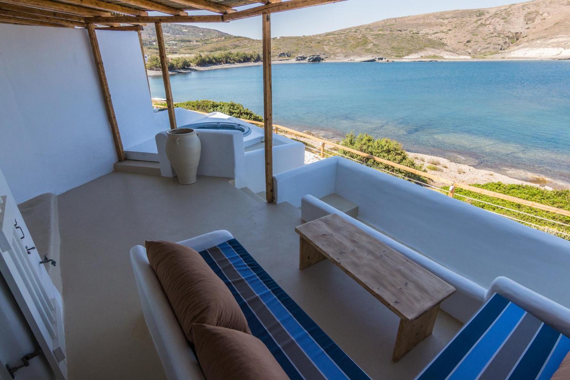 Salt Suites Milos Pollonia ภายนอก รูปภาพ